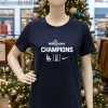 Los Angeles Dodgers Win 9 Time 2024 25 World Series Champs Navy T Shirt