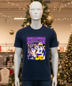 LSU Tigers Kyren Lacy Dreamathon Bayou Dreams American style t-shirt