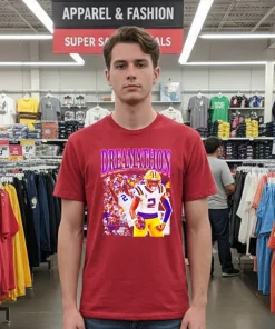 LSU Tigers Kyren Lacy Dreamathon Bayou Dreams American style t-shirt