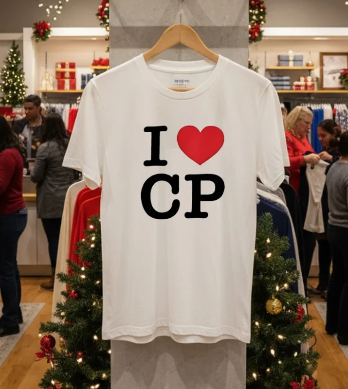 Matt Campbell I Love Cp T   White T Shirt