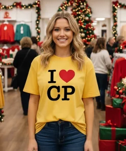 Matt Campbell I Love Cp T   Yellow T Shirt