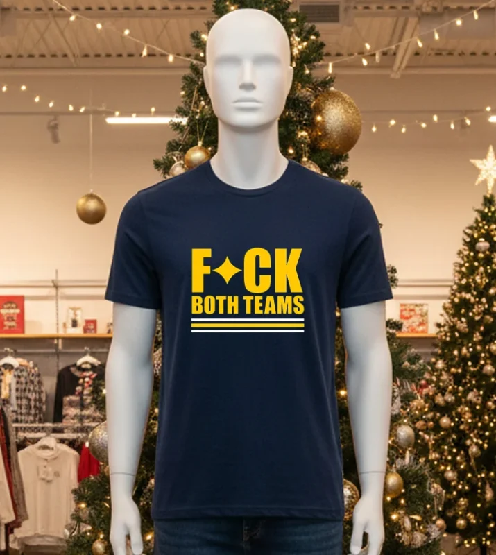 Matt Light Fuck Both Teams Black T Shirt