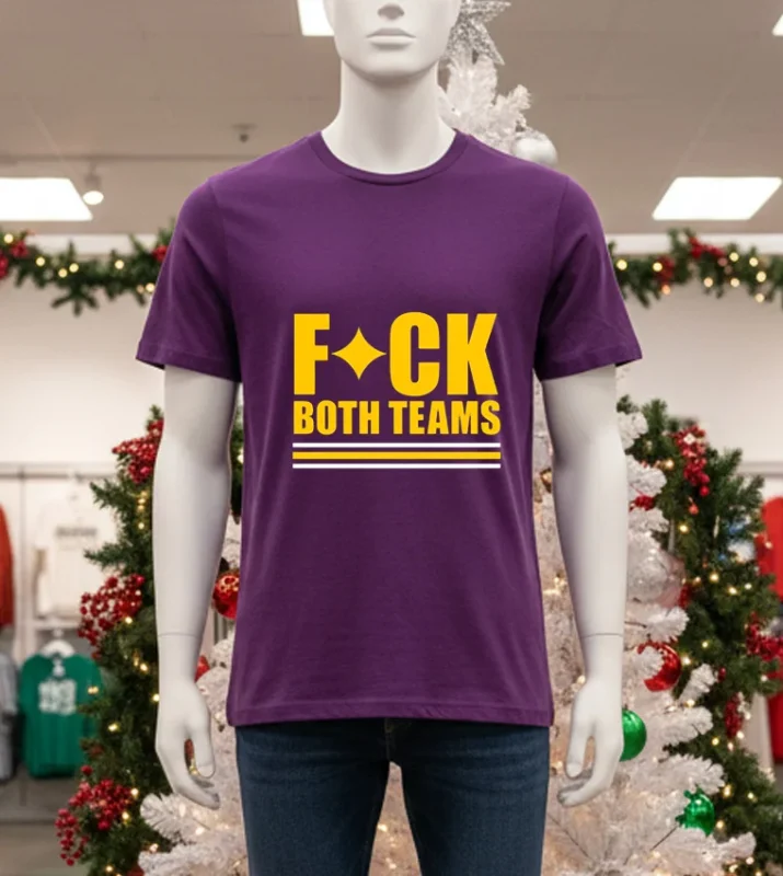 Matt Light Fuck Both Teams   Purple T Shirt