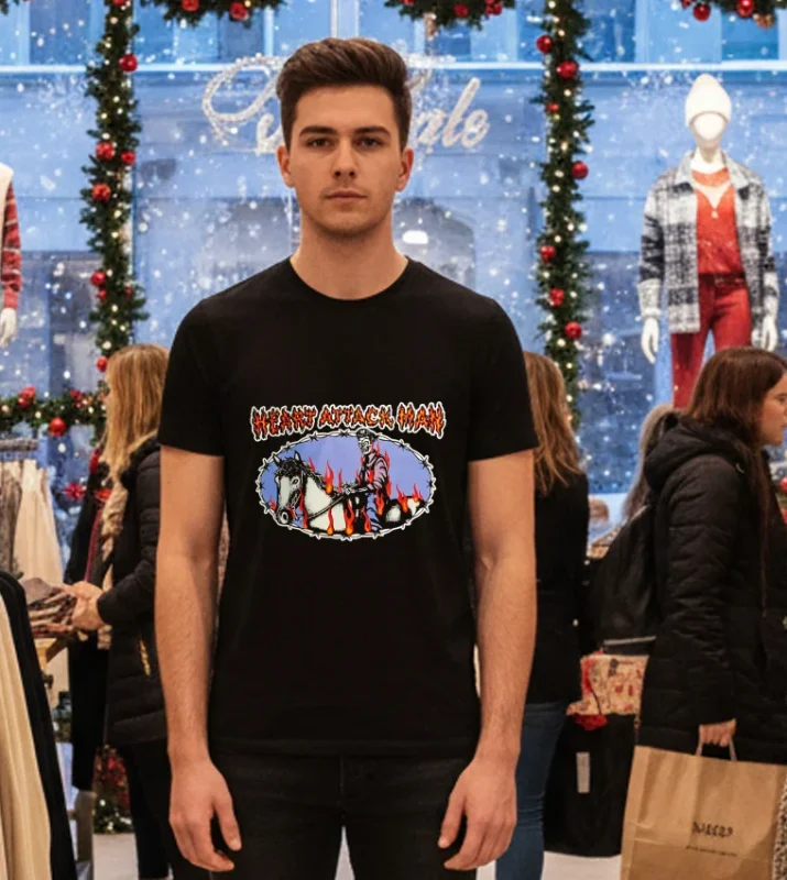 Neant Attack Man Zombie Halloween T   Black T Shirt