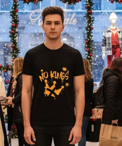 No Kings sample paint simple shirt