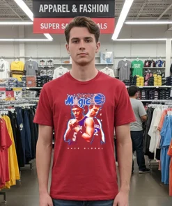 Orlando Magic Paolo Banchero And Franz Wagner 9456 Global   Red T Shirt
