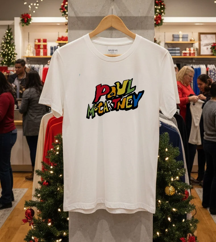 Paul Mccartney Got Back Tour 2025 Pride - white-t-shirt Paul Mccartney Got Back Tour 2025 Pride White T Shirt