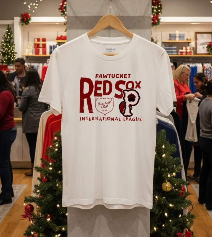 Pawtucket Red Sox International League   White T Shirt