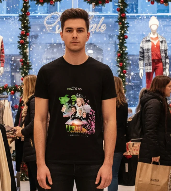 Pedro Pascal Wicked Shirt Wicked For Good T Black T Shirt