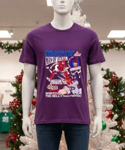 Philadelphia Baseball Club Man Of Steal Whatever The Hell It Takes Topper T shirt