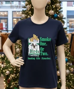 Philadelphia Eagles Champions Smoking Kills Smoke One Or Two T shirt