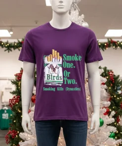 Philadelphia Eagles Champions Smoking Kills Smoke One Or Two T shirt