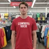 Philadelphia Eagles Cowboys Suck Great Fan T Red T Shirt