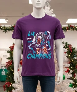 Philadelphia Eagles Cup Lix Confetti Reflection Jalen Hunt T shirt