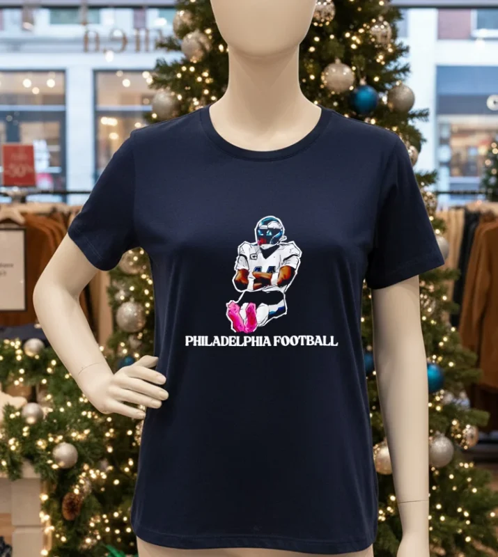 Philadelphia Football Just Chillin Birds T   Navy T Shirt