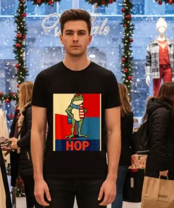 Portland Frog Hop poster T shirt