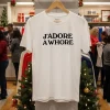 Russell Tovey Wearing Jadore A Whore Style White T Shirt