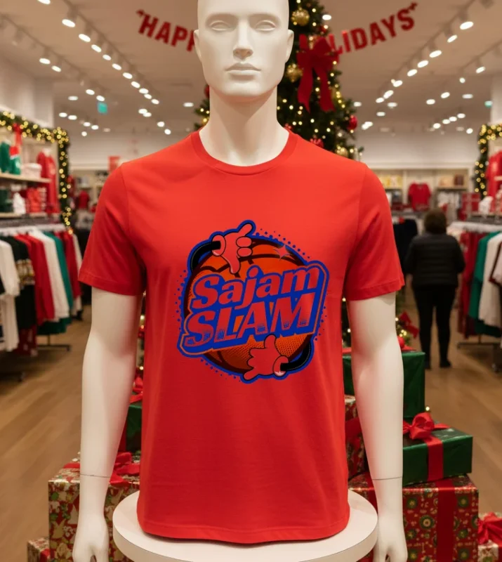 Sajam Slam All Stars Logo Red T Shirt