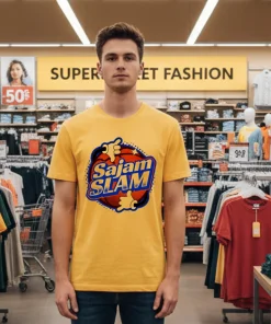 Sajam Slam All Stars Logo Yellow T Shirt