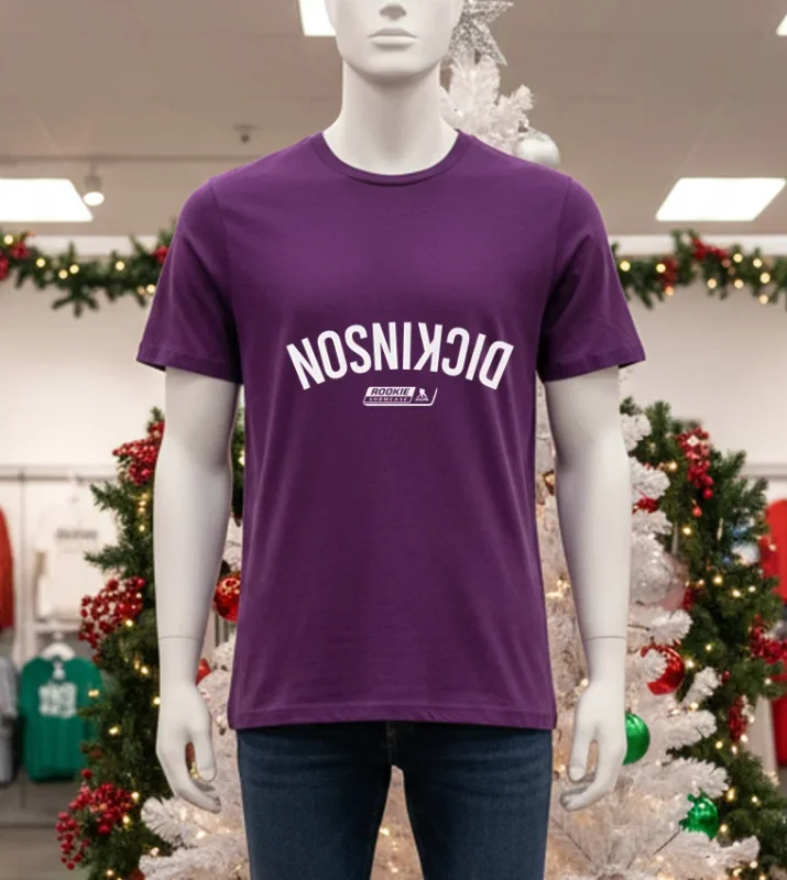 Sam Dickinson Rookie Showcase Invert   Purple T Shirt