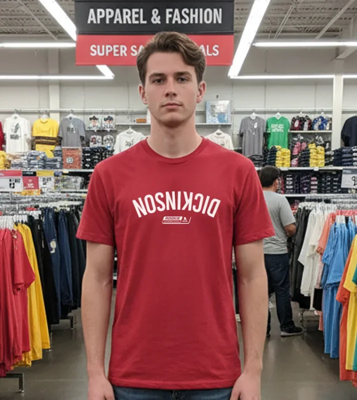 Sam Dickinson Rookie Showcase Invert   Red T Shirt
