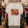 San Francisco 49Ers Tis The Season Halloween   White T Shirt