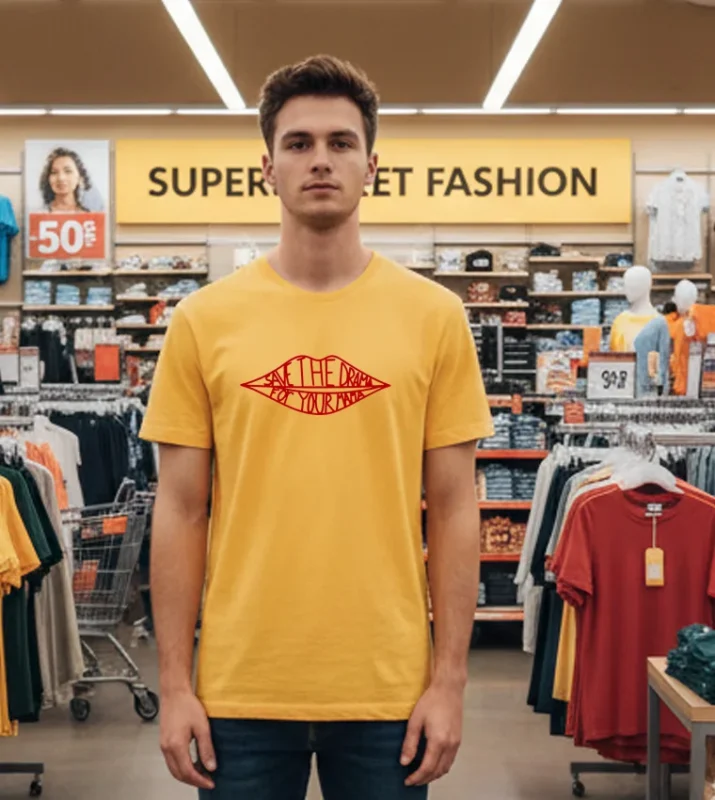 Save The Drama For Your Mama Yellow T Shirt