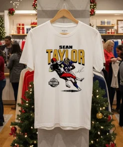 Sean Taylor Commanders Nfl Pro Bowl 2007 signature T shirt
