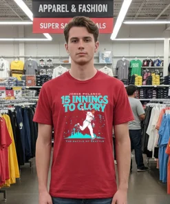 Seattle Mariners Jorge Polanco 15 Innings to Glory American style t-shirt