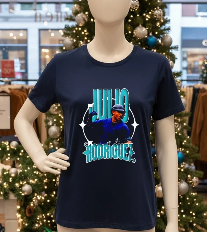 Seattle Mariners Julio Rodriguez Classic   Navy T Shirt