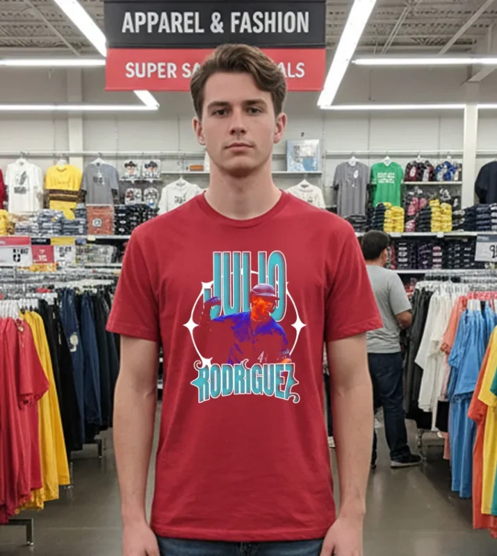 Seattle Mariners Julio Rodriguez Classic   Red T Shirt