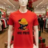 Seattle Mariners One Piece Ace Sabo Luffy Hat   Red T Shirt
