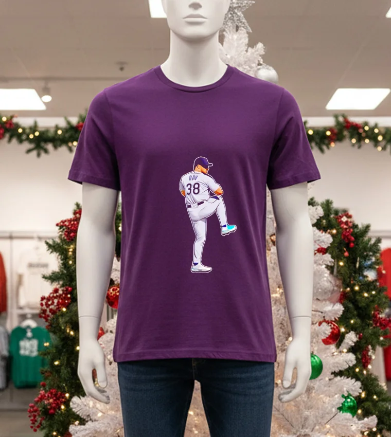 Seattle Mariners Robbie Ray #38 Baseball Lighting - purple-t-shirt Seattle Mariners Robbie Ray #38 Baseball Lighting Purple T Shirt