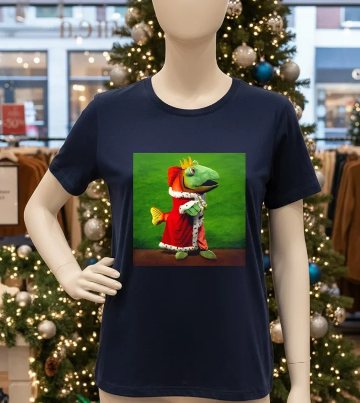 Seattle Mariners Salmon Chinook King Salmon   Navy T Shirt