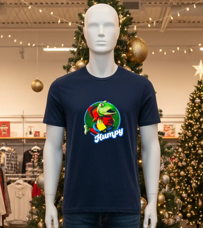 Seattle Mariners Salmon Run Humpy Mascot Black T Shirt