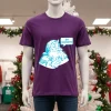Seattle Mariners Santa Claus Go Mariners   Purple T Shirt