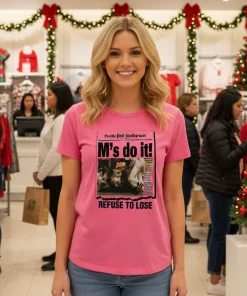 Seattle Post Intelligencer M S Do It Refuse To Lose Pink T Shirt