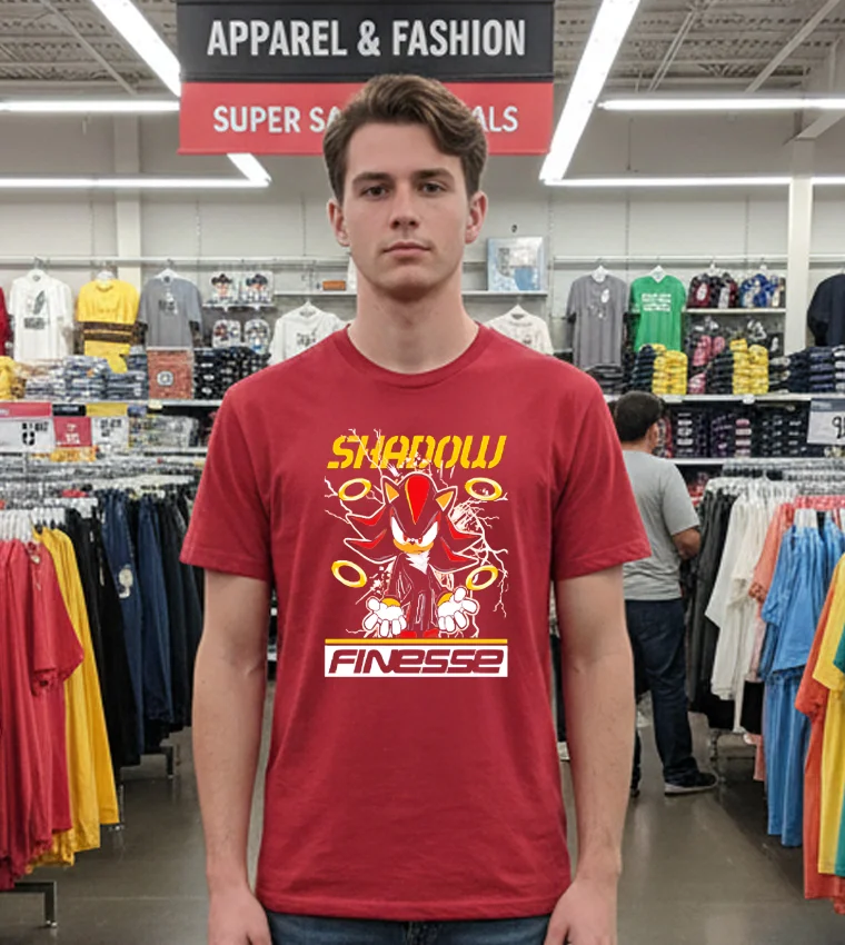 Shadow Finesse - red-t-shirt Shadow Finesse Red T Shirt