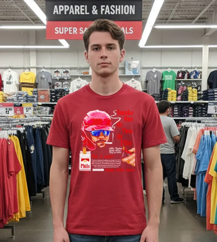 Smoke One Or Two Fifty Hrs Taste T Red T Shirt