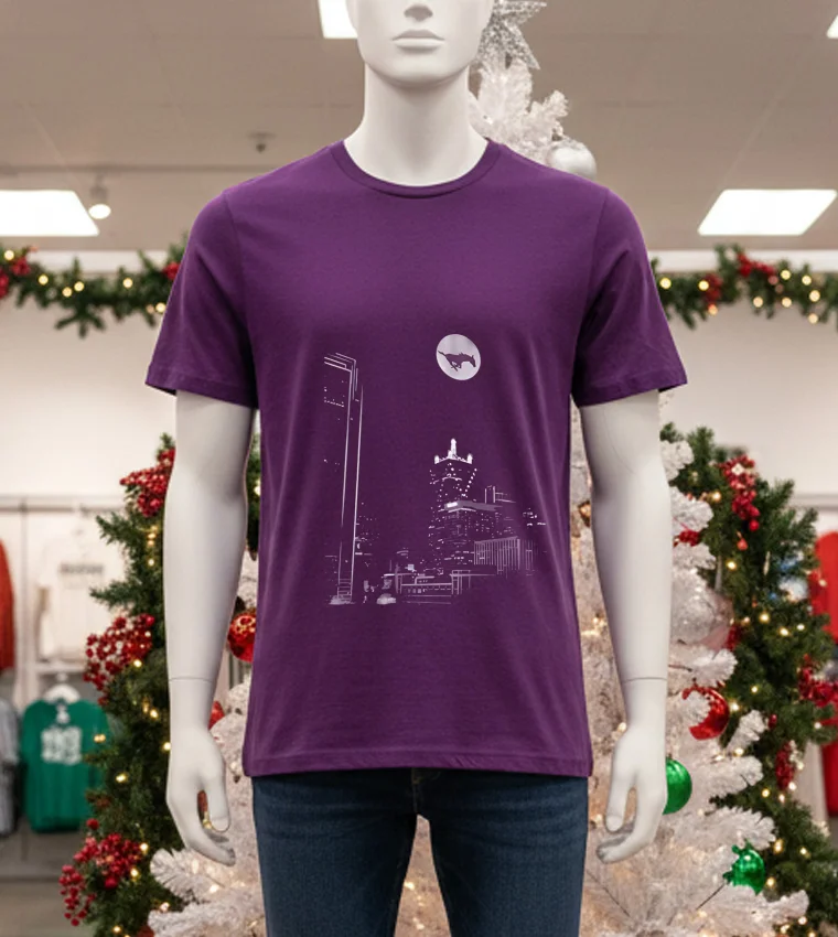 Smu Mustangs Football Zero Dark 2 30 - purple-t-shirt Smu Mustangs Football Zero Dark 2 30 Purple T Shirt