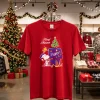 Snoopy And Woodstock Los Angeles Godgers 2024 World Champions Cup Merry Christmas Red T Shirt