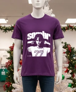 Sombr Tour Music Vintage T   Purple T Shirt