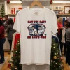 Star Wars X New England Patriots May The Pats Be With You White T Shirt