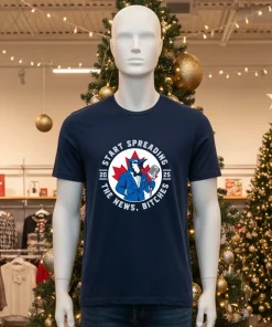 Start Spreading The News Bitches 2025 Toronto Blue Jays American style t-shirt