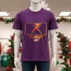 T Shirt Art Funnytee Logo   Purple T Shirt