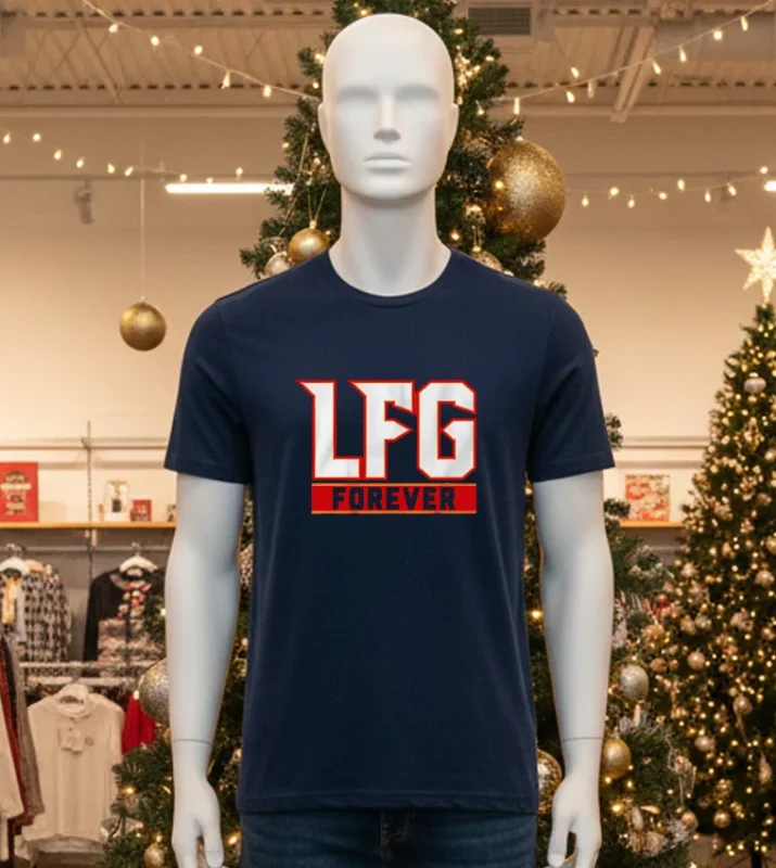 Tampa Bay Lfg Forever The Goat   Black T Shirt