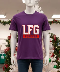 Tampa Bay Lfg Forever The Goat   Purple T Shirt