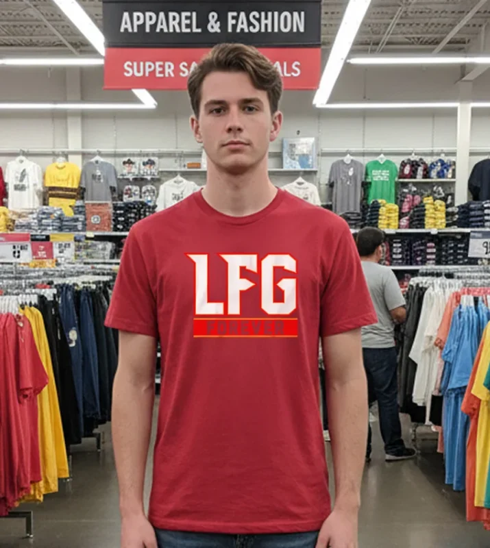 Tampa Bay Lfg Forever The Goat   Red T Shirt