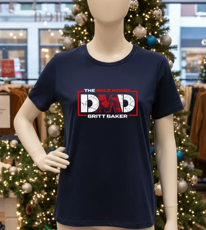 The Role Model D.m.d Britt Baker T   Navy T Shirt