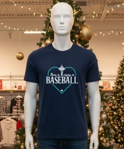 There Is Crying In Baseball heart American style t-shirt